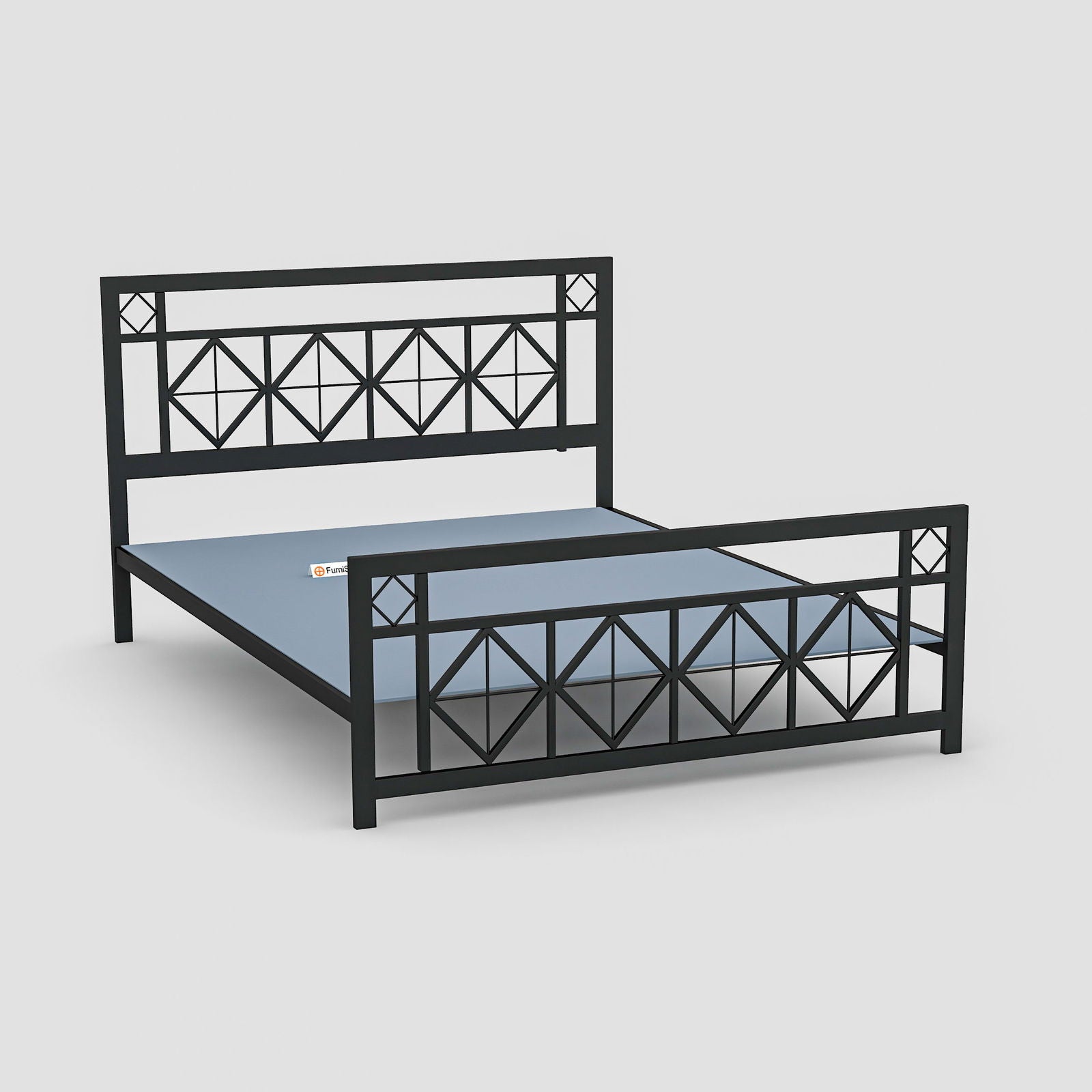 MetalCraft Simple Designer Iron Bed - Furnishiaa -  -